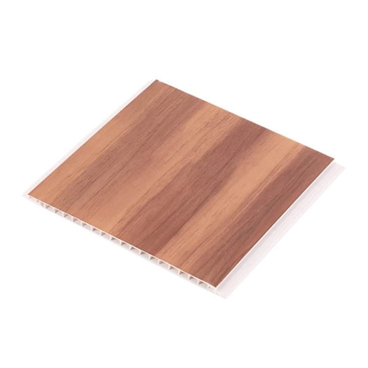 Decorative Wood‑Grain PVC Buckle Board For Hospitality & Homestay Decoration factory