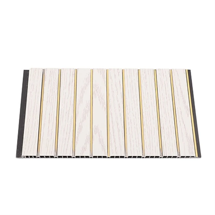 Decorative Wood‑Grain PVC Buckle Board For Hospitality & Homestay Decoration high quality